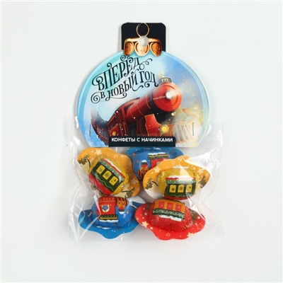 Конфеты шоколадные 5 шт. «Паровоз»