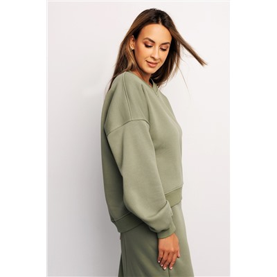 Свитшот худи оверсайз кофта с начесом 387KHK