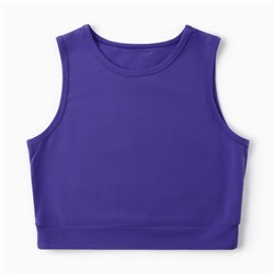 Топ женский MiNiMi, фиолетовый, размер 46 (M)