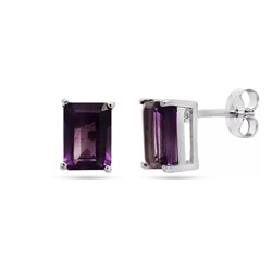 Серьги из серебра аметист, Опера