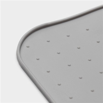 Подставка для ножей Griten, 37.5×20×5 см, серая