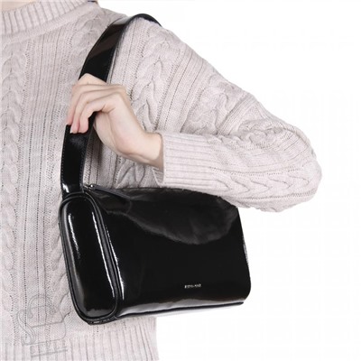 Сумка женская кожаная 1510EC black Euro-Col