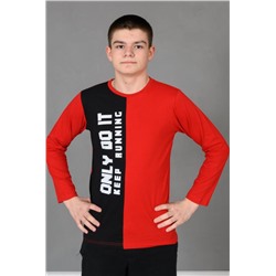 Футболка 83018 подростковая (Красный)