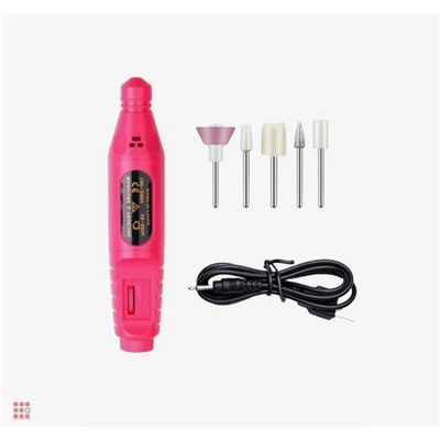 Аппарат для маникюра и педикюра USB 5 насадок