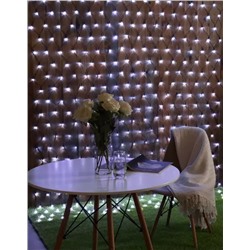 Светодиодная сеть (220в,3х2м, белая, 320 ламп)