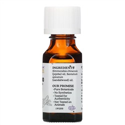 Aura Cacia, чистое эфирное масло, сандаловое дерево, 15 мл (0,5 жидк. унции)