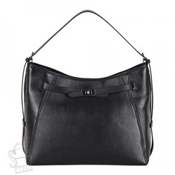 Сумка женская кожаная 2072VG black Vitelli Grassi
