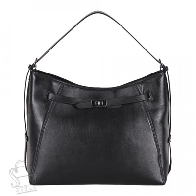 Сумка женская кожаная 2072VG black Vitelli Grassi