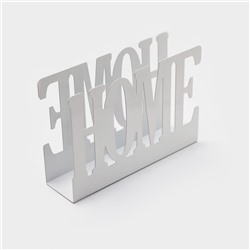 Салфетница Доляна Home, 15×4×10 см, белая