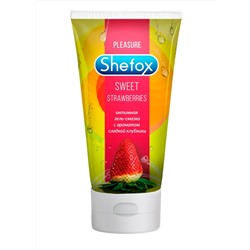 Интимная гель-смазка Shefox «Сладкая клубника» - 50 мл.