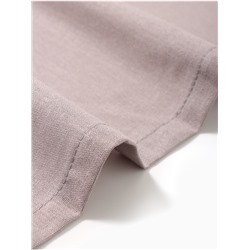 Скатерть Этель ECO, цвет серый, 136×180/±6 см, 70% хл, 30% лён, 190 г/м²