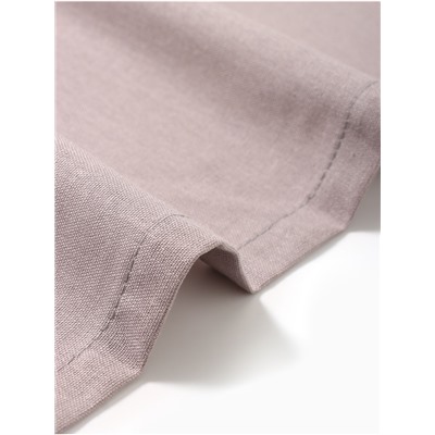 Скатерть Этель ECO, цвет серый, 136×180/±6 см, 70% хл, 30% лён, 190 г/м²