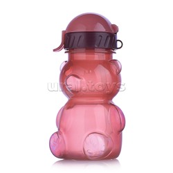 Бутылка для воды и других напитков 350 мл. "Мишка" в ассортименте