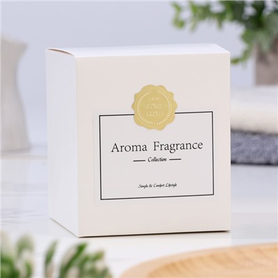 Ароматическая свеча в стакане Aroma candle, 7×8 см, английская груша и фрезия
