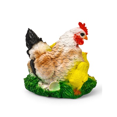 Садовая фигура из полистоуна «Курица Наседка», 27×20×22 см