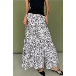 Юбка  NATURE098/01/Белый, розовый