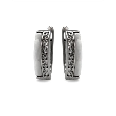 Серьги с керамикой