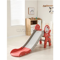 Горка детская "Астронавт" (цвет красный)