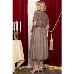 Юбка кружевная Эндис (шоколад) Ю14728-10М