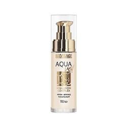 LUX visage Крем-флюид тональн.тон №110 светлый AQUA VEIL HYALURON COMPLEX  30г/4