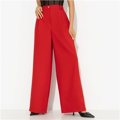 Брюки с карманами, Легкой походкой (red)