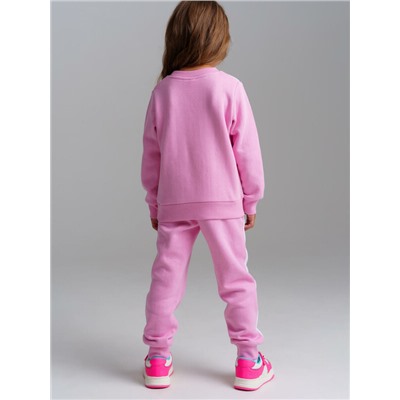 Комплект трикотажный для девочек: толстовка, брюки