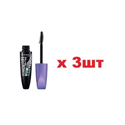 Rimmel Тушь для ресниц 12мл Scandaleyes Wow Wings Mascara 003 extreme black 3шт
