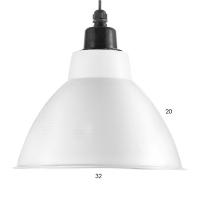 Светильник BayerLux «Антис», Е27, 40 Вт, 30×30×21-120 см, белый