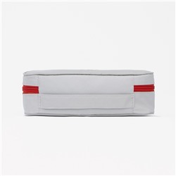 Косметичка - аптечка на молнии, цвет белый