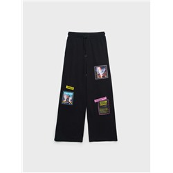 Брюки трикотажные для девочек