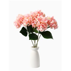 Цветы искусственные «Гортензия экстра», h=55 см, d=16 см, розовые