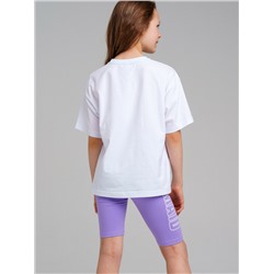 Брюки трикотажные для девочек (легинсы укороченные)