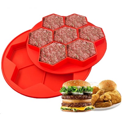 Форма для запекания и заморозки котлет / FK-784 / уп 50/