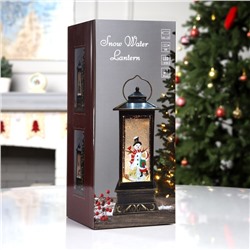 Светодиодная фигура «Ребёнок у ёлки» 10×27×10 см, пластик, батарейки ААх3 (не в комплекте), свечение тёплое белое