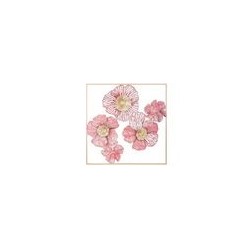 Панно настенное ЦВЕТОЧНАЯ СИМФОНИЯ 50,2*50,2*6,4см, металл