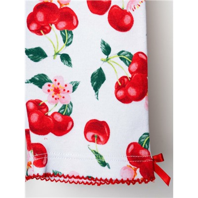 Брюки детские трикотажные для девочек (легинсы укороченные), 2 пары в комплекте