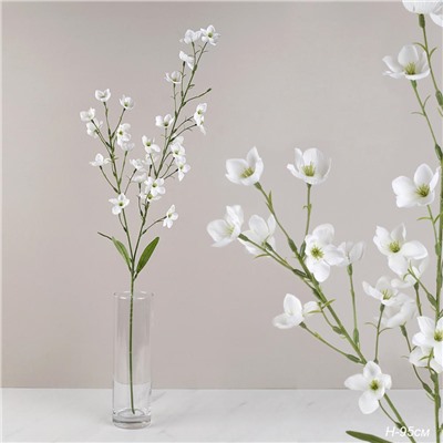 Цветок искусственный Хризантема белая 95 см / RF-1573 /уп 250/500/