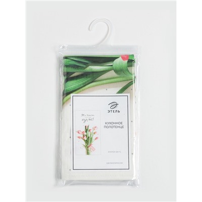 Полотенце «Этель. Весеннее настроение», 40×73 см, 100% хлопок, саржа 190 г/м²