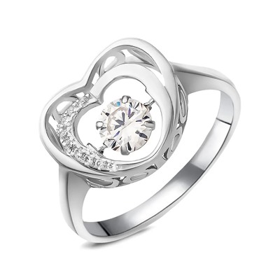 Кольцо, куб.циркон., BY-3273