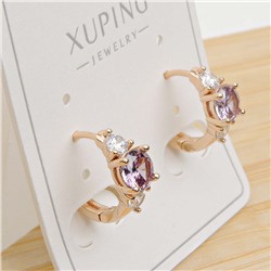 XUPING Серьги с замком кольцо арт. 18 1855 (id 282219)