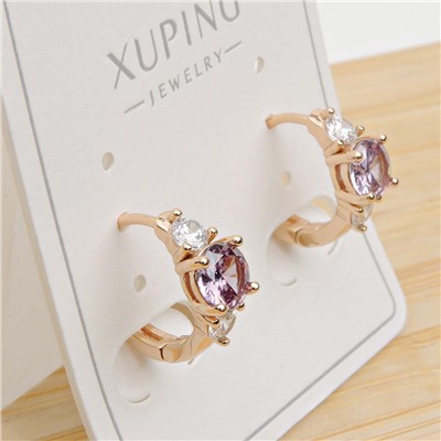 XUPING Серьги с замком кольцо арт. 18 1855 (id 282219)