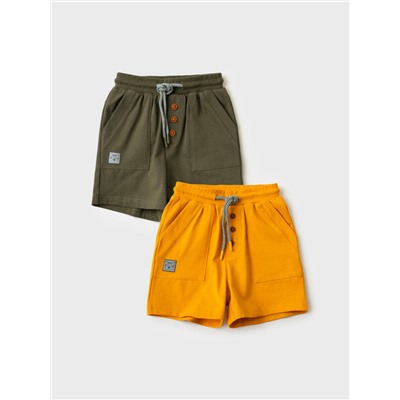 Шорты детские трикотажные для мальчиков, 2 шт в комплекте