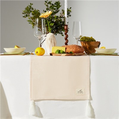 Дорожка SL HOME Gloomy 40×142±3 см, лён 100%, плотность 180 г/м²