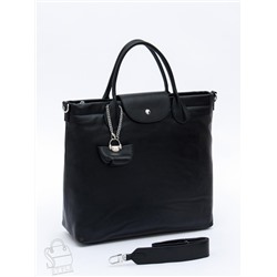 Сумка женская кожаная 1006LP black  Polina&Eiterou