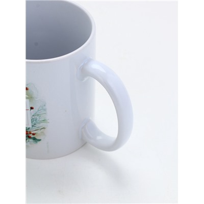 Кружка новогодняя керамическая «Новогодних чудес», лошадь, 320 мл