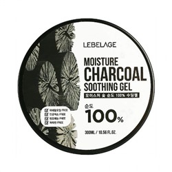 Lebelage Увлажняющий гель с углем / Moisture Charcoal 100% Soothing Gel, 300 мл 18378