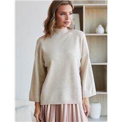 Свитер из пряжи с кашемиром