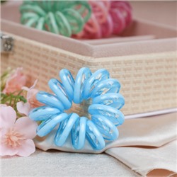 Резинка-пружинка для волос 5 см / QQ67-11 /уп 100/микс