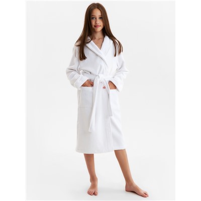 Халат махровый детский SL HOME: Kids «Блан де Блан», размер 38, 100% хлопок, 380 г/м²