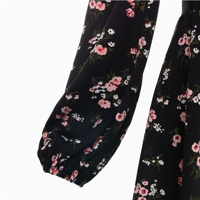 Платье мини женское MIST, размер 44, чёрное